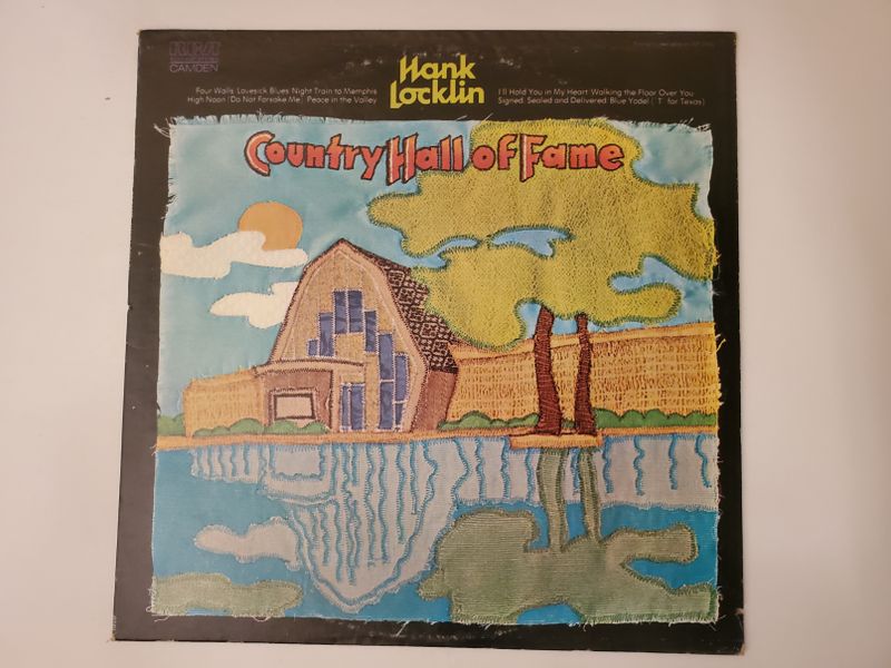 Hank Locklin Country Hall of Fame vinyl record